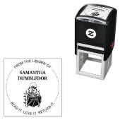 ゴシック様式の花を開館 セルフインキングスタンプ (インサイチュ)