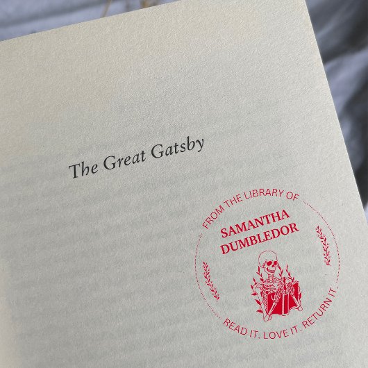 ゴシック様式の花を開館 セルフインキングスタンプ