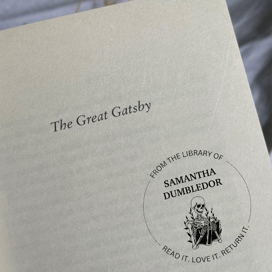 ゴシック様式の花を開館 セルフインキングスタンプ