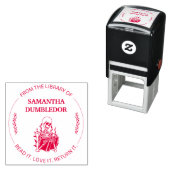 ゴシック様式の花を開館 セルフインキングスタンプ (インサイチュ)