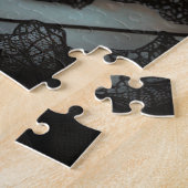 ゴシック様式の若者カップルポートレート ジグソーパズル (側面)