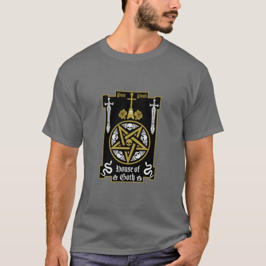ゴシック様式の衣服と付属品 Tシャツ (正面)