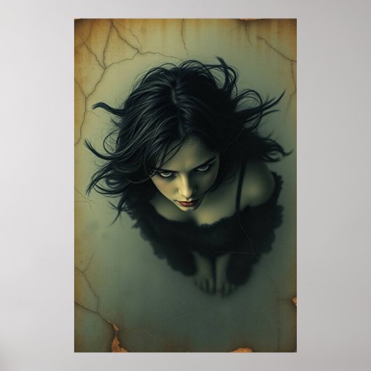 ゴシック様式の視線：ダークミューズポスター ポスター (正面)