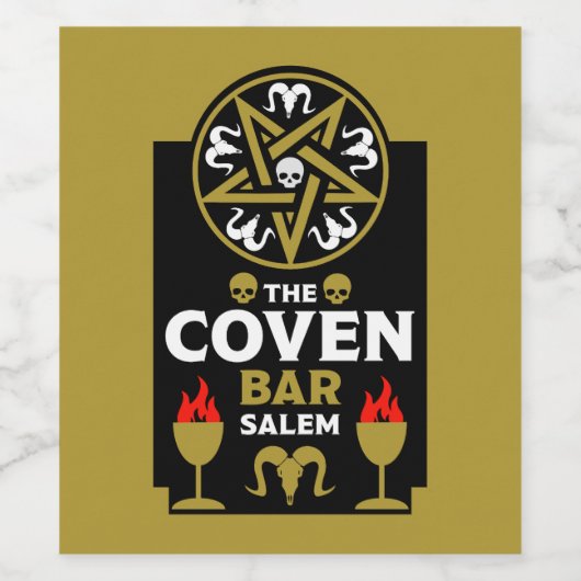 ゴシック様式の贈り物と付属品 ワインラベル (シングルラベル)