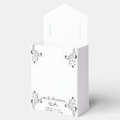 ゴシック様式の赤ちゃんシャワーのテーマパーティー フェイバーボックス (オープン)