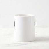ゴシック様式の闇の陰に永遠の愛。 コーヒーマグカップ (中央)