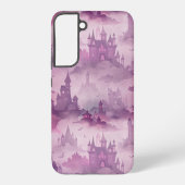 ゴシック様式の霧の城 – 幽霊のよく出るファンタジーハロウィン SAMSUNG GALAXYケース (裏面)