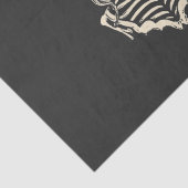 ゴシック様式の骨格バラ結婚カップル 薄葉紙 (詳細)