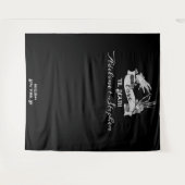 ゴシック様式の骨格愛Til死結婚の背景 タペストリー (正面(横))