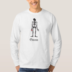 ゴシック様式の骨組み結婚式の引き出物シャツ Tシャツ