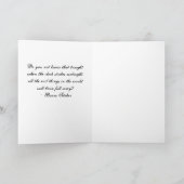 ゴシック様式の高札 カード (内部)