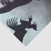 ゴシック様式の魔女の切り離 薄葉紙 (詳細)