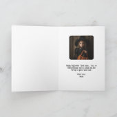 ゴシック様式の魔女タロットかわいい猫ハロウィーン写真 カード (内部)