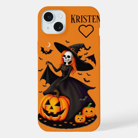 ゴシック様式の魔女 iPhoneケース (裏面)