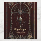 ゴシック様式の魔法touch ワインラベル (シングルラベル)