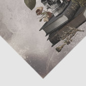 ゴシック様式の魔術 |アンティーク付きスペルブックスカル 薄葉紙 (詳細)