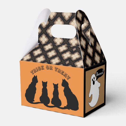 ゴシック様式の黒猫と幽霊Touch フェイバーボックス (裏面サイド)