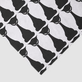 ゴシック様式の黒猫シルエットティッシュペーパー 薄葉紙 (詳細)