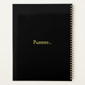 ゴシック様式の黒猫 プランナー手帳 (裏面)