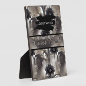 ゴシック様式の黒結婚フローラの表（上） フォトプラーク (側面)