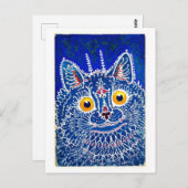 ゴシック様式のLouis Waincatスタイルヴィンテージ ポストカード (正面/裏面)