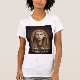 ゴシック様式のRapunzel女性用Tシャツ Tシャツ