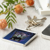 ゴシック様式エドガー・アラン・ポー キーホルダー (側面)