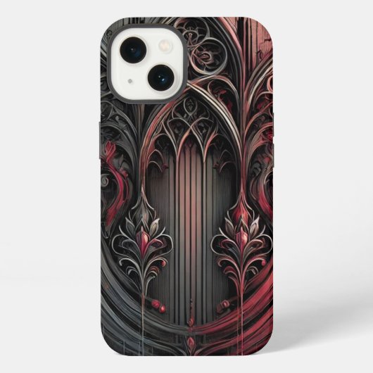 ゴシック様式エレガンスiPhoneケース iPhoneケース (裏面)