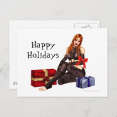 ゴシック様式クリスマス シーズンポストカード (正面/裏面)