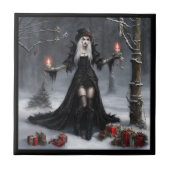 ゴシック様式クリスマス タイル (正面)