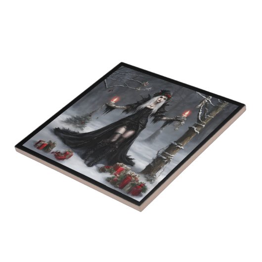 ゴシック様式クリスマス タイル (側面)