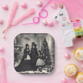 ゴシック様式クリスマス ペーパープレート (パーティー)