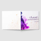 ゴシック様式グラムクインズパープル ゲストブック (全面)