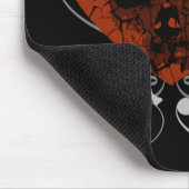 ゴシック様式グランジな失恋のスカル マウスパッド (コーナー)