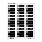 ゴシック様式ケルト書道ルネッサンスモノグラムI ラベル (フルシート)