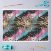 ゴシック様式シャビーグラムAデコページ紙 薄葉紙 (クラフト)