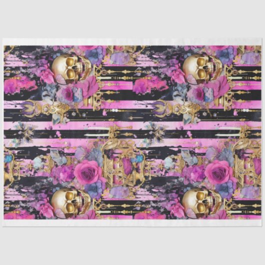 ゴシック様式シャビーグラムIデコページ紙 薄葉紙 (正面)