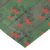 ゴシック様式シャンデリアパタンホリデー ミディアムテーブルランナー (コーナー)