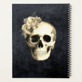 ゴシック様式スカルバラパーソナライズされた2023 プランナー手帳 (裏面)