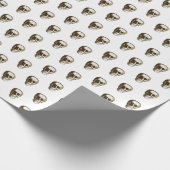 ゴシック様式スカル ラッピングペーパー (角)