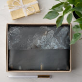 ゴシック様式スケルトンスカルデクページティッシュペーパー 薄葉紙 (ギフト)