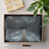 ゴシック様式スケルトンスカルデクページティッシュペーパー 薄葉紙 (ギフト)