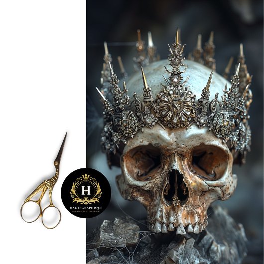 ゴシック様式スケルトンスカルデクページティッシュペーパー 薄葉紙