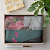 ゴシック様式スケルトンピンクフローラレイヴンダークデコップス 薄葉紙 (ギフト)