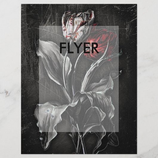 ゴシック様式チューリップ チラシ (正面)