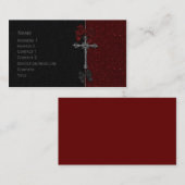 ゴシック様式デザイン 名刺 (正面/裏面)