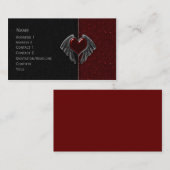 ゴシック様式デザイン 名刺 (正面/裏面)