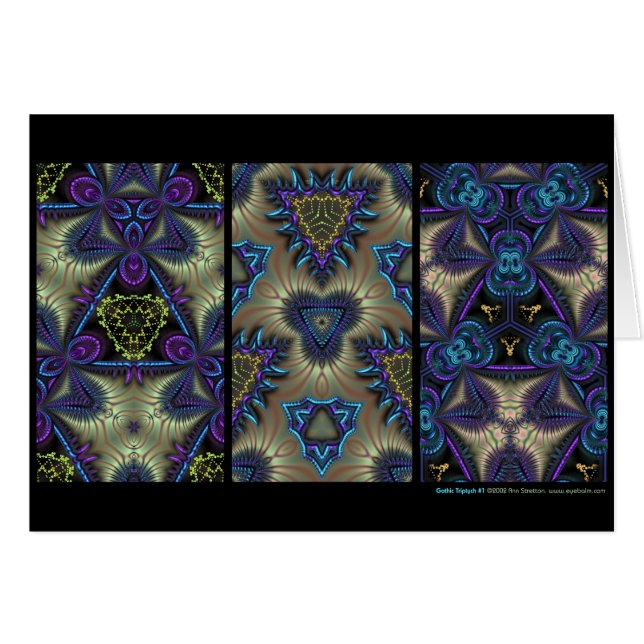 ゴシック様式トリプティク#1 (正面横)