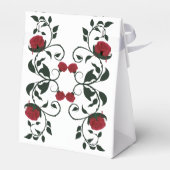 ゴシック様式ドリッピング血バラムーディ結婚ーズ フェイバーボックス (裏面サイド)