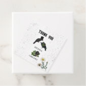 ゴシック様式ハロウィーンブラックバラ結婚ズクロース フェイバータグ (インサイチュ)